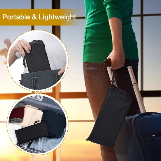 Portable Travel Footrest for Airplane Foot Rest Travel Plane Footrest for Travel Home Office Carry-on Flight Relaxing Hang Footstool Travel Accessory Wbb10182