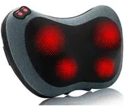 Car Home Use Deep Shiatsu Kneading Cervical Massage Pillow Full Body Neck Shoulder Leg Foot Massage Pillow for Stress Relax